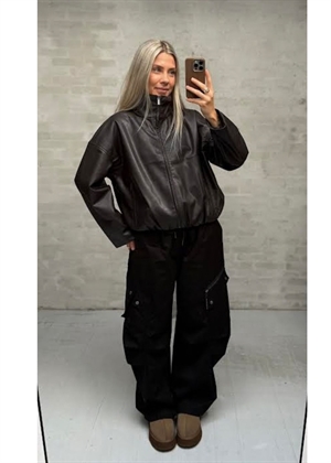 Liva ls bomber jakke Seal Brown Object 